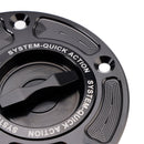 CNC Keyless Fuel Gas Cap For Yamaha YZF-R1 YZF-R6 2000-2025 YZF-R3 2015-2025