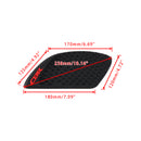 FUEL TANK KNEE PADS GRIPS RUBBER FOR HONDA CBR1100XX BLACKBIRD CBR500R