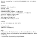 Armrest Storage Tray 51168215943 For BMW E39 E38 525 528 530 740 745