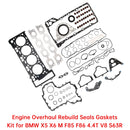 2014-2019 BMW X6 M F86 / S63R Engine Overhaul Rebuild Seals Gaskets Kit 11127614700 61-10127-00