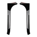 2008-2013 VW Golf MK6 GTI Gloss Black Pair Rear Window Side Wing Spoiler