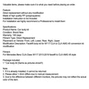 Bumper Body Kit Fit Mercedes Benz CLA-Class W117 2013-2019 facelift to CLA AMG45