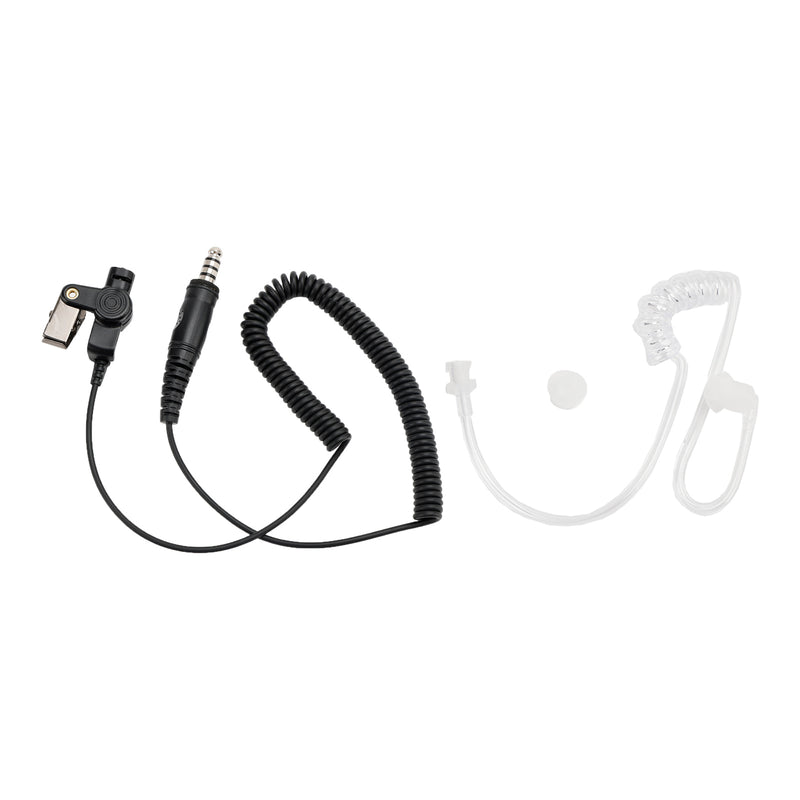 7.1-A3 Single listening Transparent Air Tube Earphone In-ear 7.1mm Headset