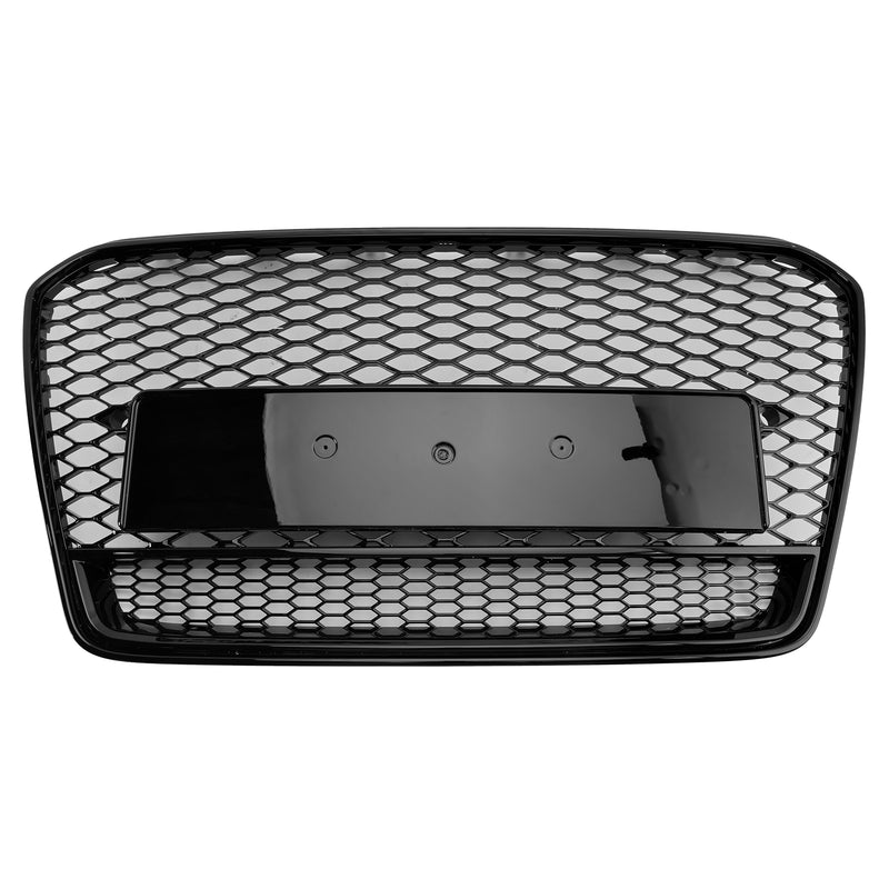 RS5 Style Honeycomb Front Bumper Grille Grill Fit Audi A5 S5 B8.5 2013-2016