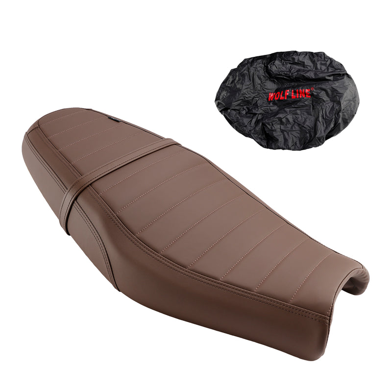 Rider Passenger Seat Front Rear Cushion Lower Blackc For Street Twin Speed Twin BrownC