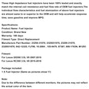 6PCS Fuel Injector 23250-31070 Fit Lexus GS350 3.5L V6 2007-2015 Fit RC350
