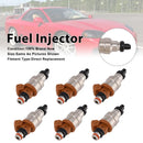 6Pcs Fuel Injector For Mitsubishi 3000GT For Dodge Stealth 91-96 inp014