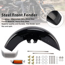 Steel Front Fender Mudguard For Touring Electra Glide Ultra Limited 2014-2024