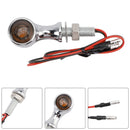 12V LED Turn Signal Indicator Light 8mm Universal Motorcycle For Suzuki