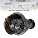 Rear Differential Assembly 41:11 3.727 Gear Ratio For Toyota FJ Cruiser 6 Cyl 4.0L w/ Automatic Transmission 2007