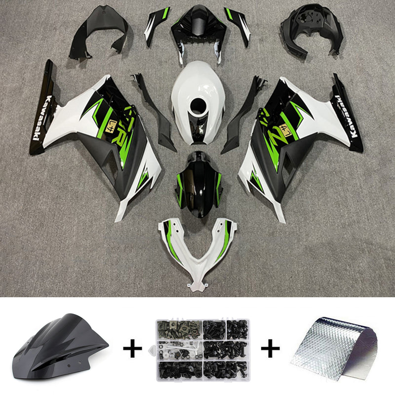 Amotopart Kawasaki EX300/Ninja300 2013-2017 Fairing Kit Bodywork Plastic ABS