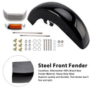 Steel Front Fender Mudguard For Touring Electra Glide Ultra Limited 2014-2024