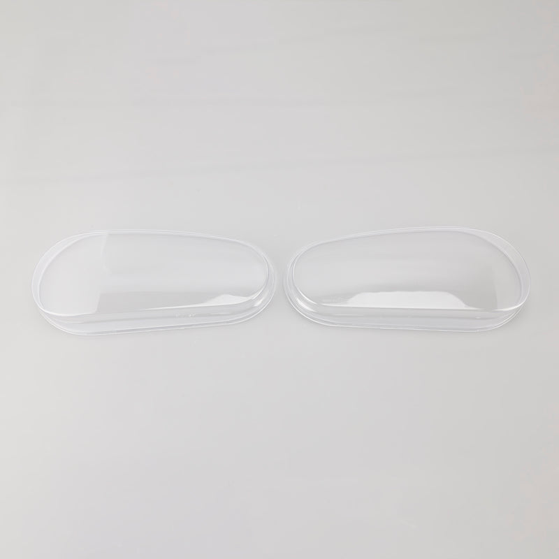 Left+Right Headlight Lens Shell Cover Lampshade For VW MK4 Golf/GTI/R32 99-2005