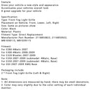 2PCS Fog Light Trim Set Fit Mercedes Benz E-Class W211 E320 E550 2007-2009