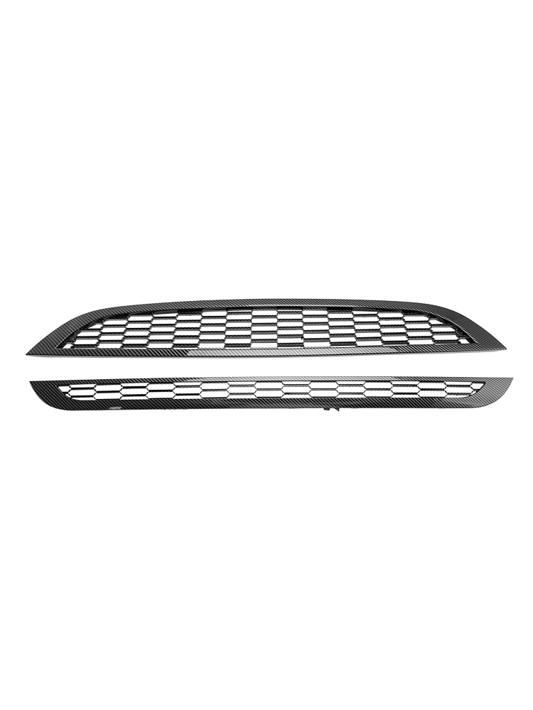 2PCS Honeycomb Mesh Front Grille Grill Fit Mini Cooper R50 R52 R53 2002-2006