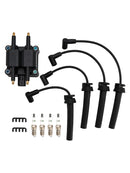 1997-2000 PLYMOUTH BREEZE Ignition Coil Pack Spark Plug Wire Set UF189 UF403 UF410