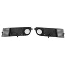 2PCS Front Lower Bumper Fog Light Cover Grille Fit Audi A6 C5 1998-2001