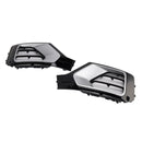 2016-2020 Audi Q2 2PCS Front Bumper Grille Fog Lamp Grille 81A807681G