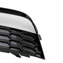 2PCS Front Bumper Fog Light Cover Grille Grill Fit Audi A3 2012-2016
