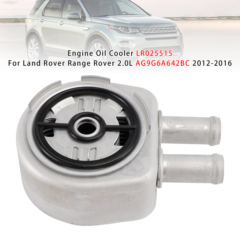 Engine Oil Cooler LR025515 For Land Rover Range Rover 2.0L AG9G6A642BC 2012-2016