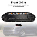 Black Front Bumper Grill Grille Fit Ford Transit Connect 2019-2023 W/LED