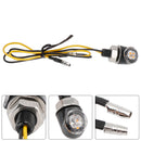 12V LED Turn Signal Indicator Light 8mm Universal Motorcycle For Honda