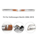 Pair Front Bumper Turn Signal Light Without Bulbs For VW Beetle 06-10 1C0953041R