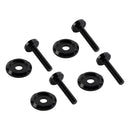 4x ALU Black Decorative Windshield Screws For Road Glide FLTR FLTRX 2015-2023