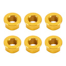 Sprocket Nut Kit M10x1.25 Gold For Aprilia RSV1000 Mille Tuono R SL1000 99-05