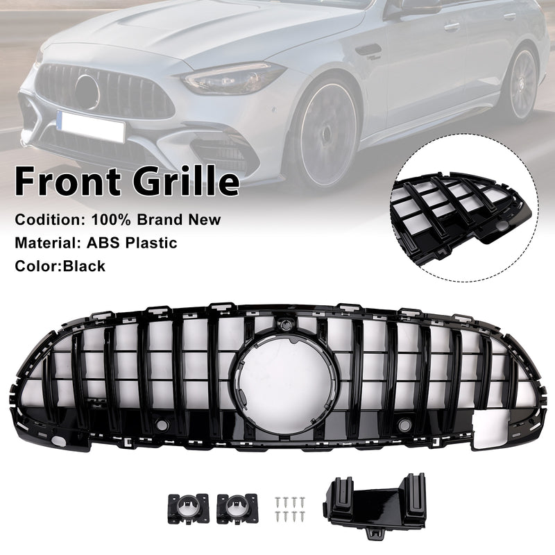 GTR Style Front Bumper Grille Grill fit Mercedes Benz W206 2022-2023 W/Camera