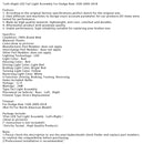 Left+Right LED Tail Light Assembly For Dodge Ram 1500 2009-2018