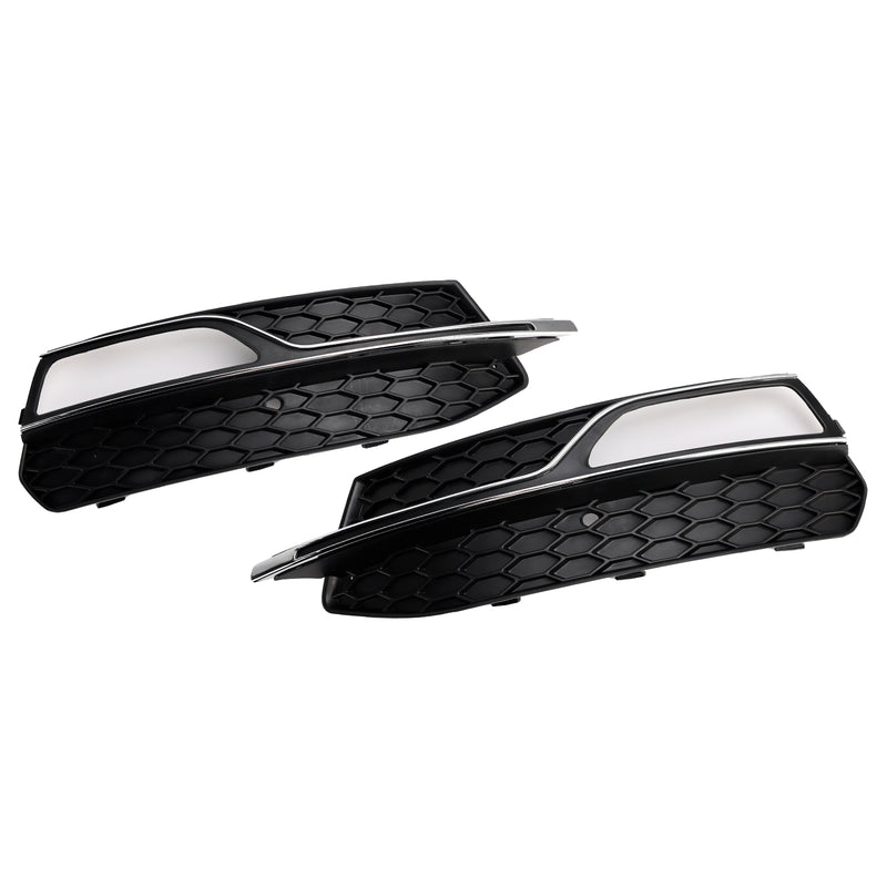 Front Lower Bumper Fog Light Cover Grille Fit AUDI A3 S-Line S3 2013-2016
