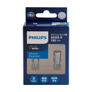 Car Light LED-T10 Ultinon Pro6000 W5W 11961U60CB 6000K 130LM For PHILIPS