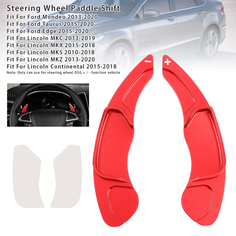 Steering Wheel Paddle Shifter For Ford Mondeo Edge Taurus 13-20 Aluminium