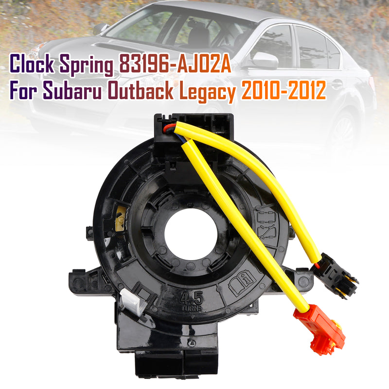 Clock Spring 83196-AJ02A For Subaru Outback Legacy 2010-2012