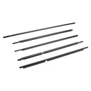 5PCS Door Belt Molding Weatherstrips For Toyota 4Runner 2003-2009