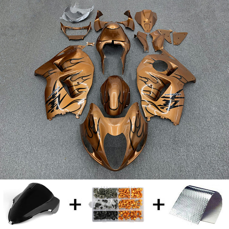 Amotopart Suzuki Hayabusa GSX1300R 1999-2007 Fairing Kit Bodywork Plastic ABS