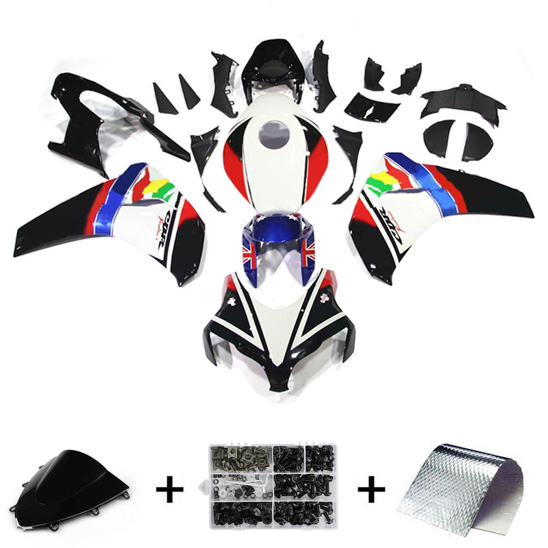 Amotopart Honda CBR1000RR 2008-2011 Fairing Kit Bodywork Plastic ABS