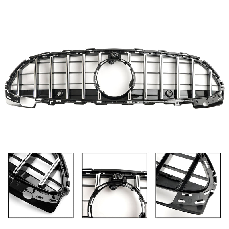 Mercedes Benz W206 2022-2023 GTR Style Front Bumper Grille Grill W/Camera