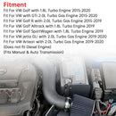 2015-2020 VW Golf GTi R 1.8T 2.0T Cold Air Intake Kit with Heat Shield