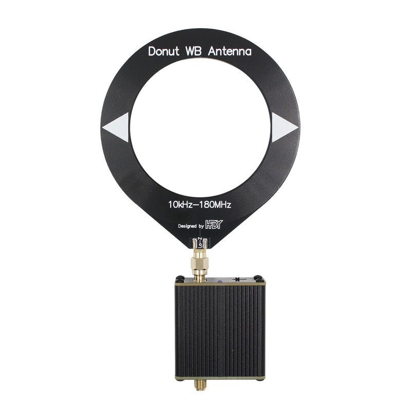 10Khz-180Mhz Upgraded Donut Broadband Antenna With Low Impedance Converter