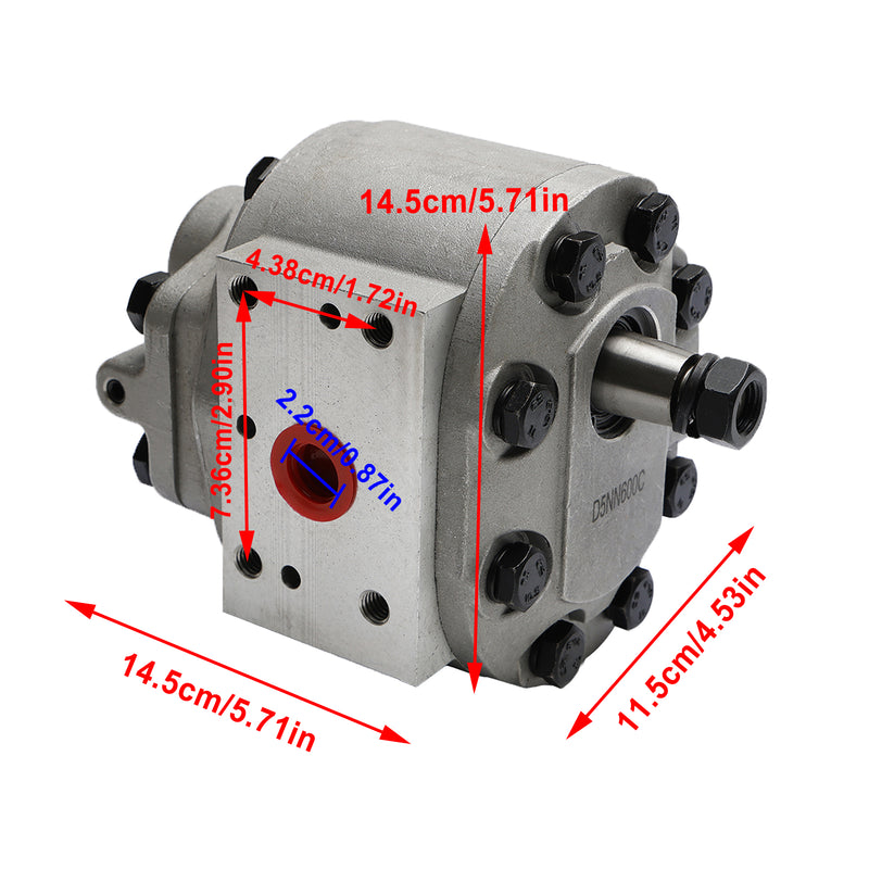 D5NN600C Hydraulic Pump For Ford Tractor 8000 8600 8700 9000 9600 9700
