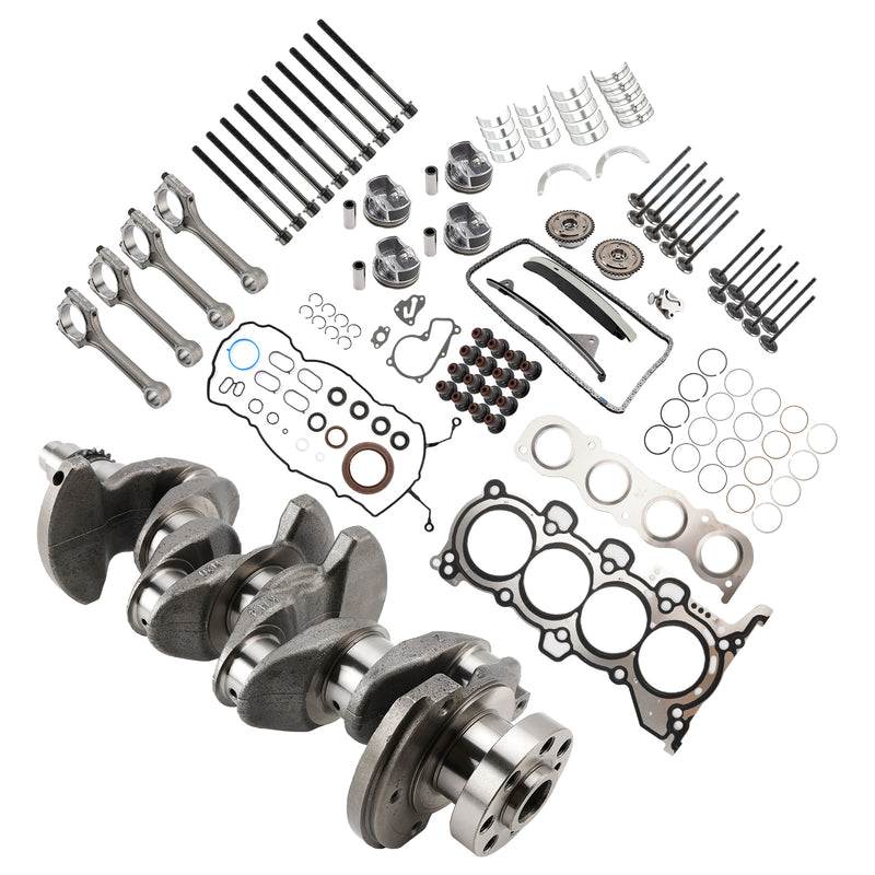 G4NG 2.0L Engine Overhaul Rebuild Kit w/ Crankshaft Rods Timing for Hyundai Kia