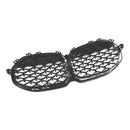 BMW 1 Series F40 2019-2024 Gloss Black Diamond Front Kidney Grill Grille