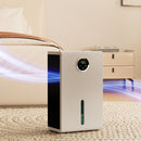 Dehumidifier 1000 sq.ft Dehumidifier for Home 120 Ounce Tank Quiet and Energy Saving Negative Ion Air Purification 7 Colors LED Light WithTouch Screen Portable Home Dehumidifier for Bedroom Bathroom Basement