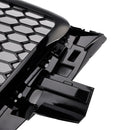 Gloss Black Front Bumper Grill Grille 8R0853651B Fit Audi Q5 2009-2012