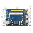 Raspberry Pi Compute Module Expansion Board CM4S/CM3/3+/3+Lite POE Power Supply