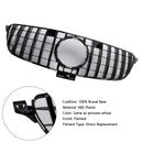 GT Style Front Bumper Grille Grill Fit Mercedes Benz GLE-Class W166 2015-2018