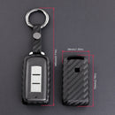 Leather Silicone Car Key Case Cover With Buckle For Mitsubishi
