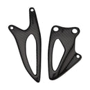 Real Carbon Fiber Foot Protection Board For Yamaha YZF R1 R1M 2020-2025